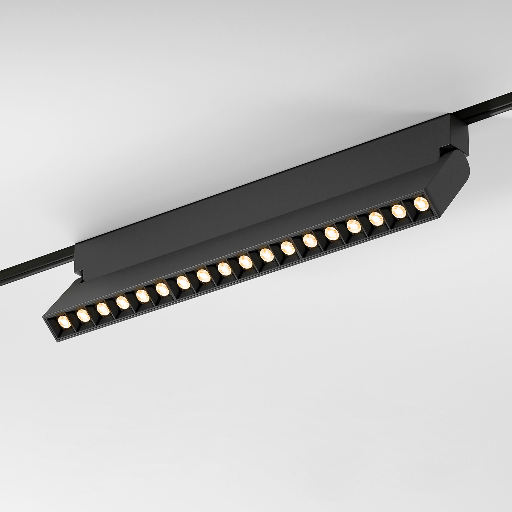 Трековый светильник 33 см, 18W, 3000K, Slim Magnetic HL03 85209/01, черный