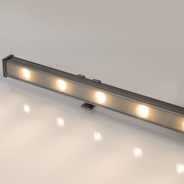 Прожектор Arlight 041728 100*4*3 см, 12W, белый (теплый)K,