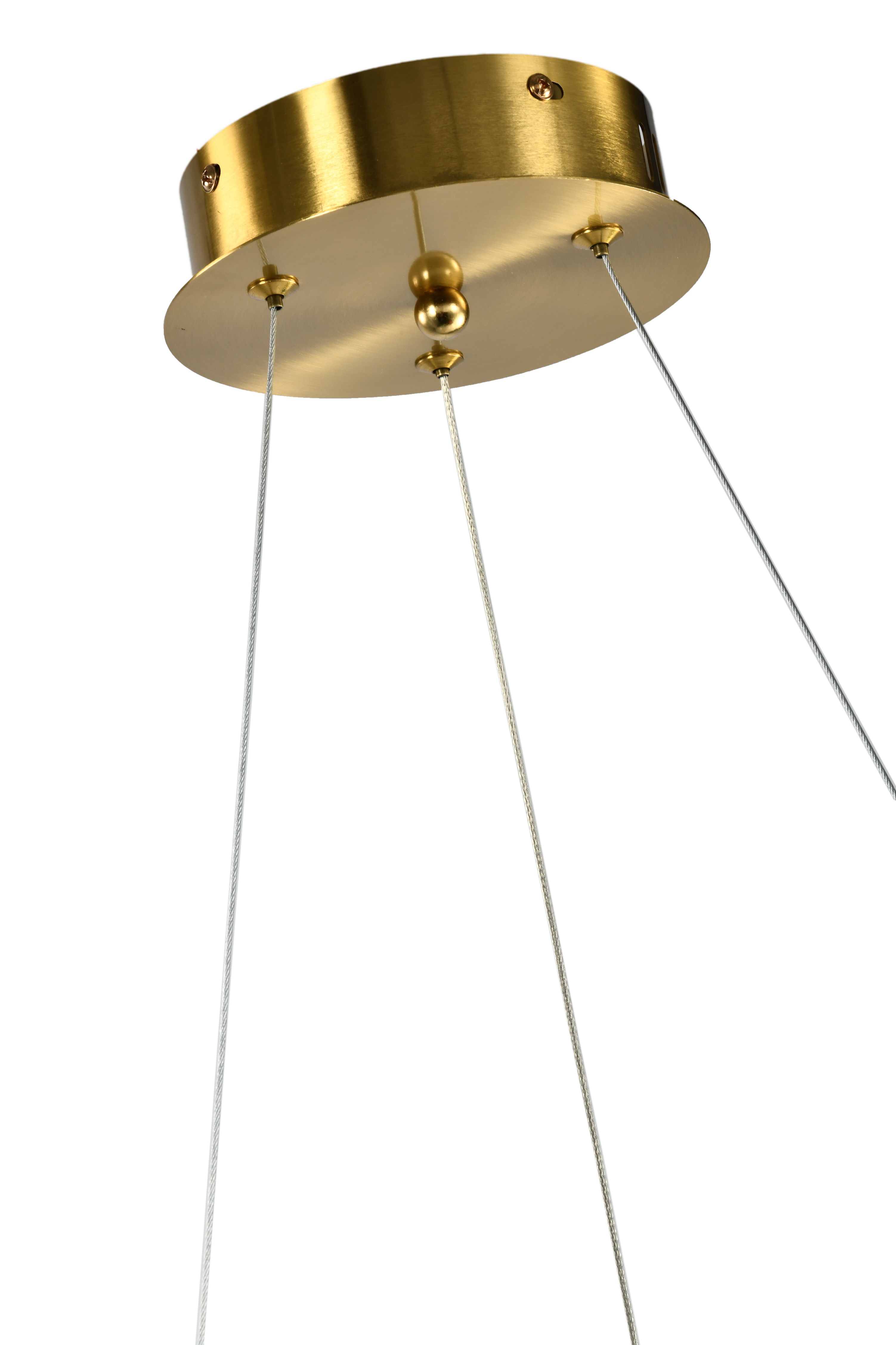 Светильник подвесной 60*18 см, LED 30W 4000K латунь Zortes Moon ZRS.1210.60