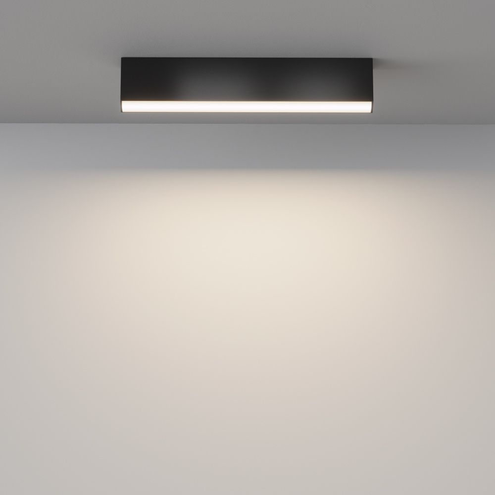 Светильник  C068CL-20W3-6K-B 25,1*2,5*-5 см, *LED*20W, K, Maytoni technical Basis C068CL-20W3-6K-B, Черный