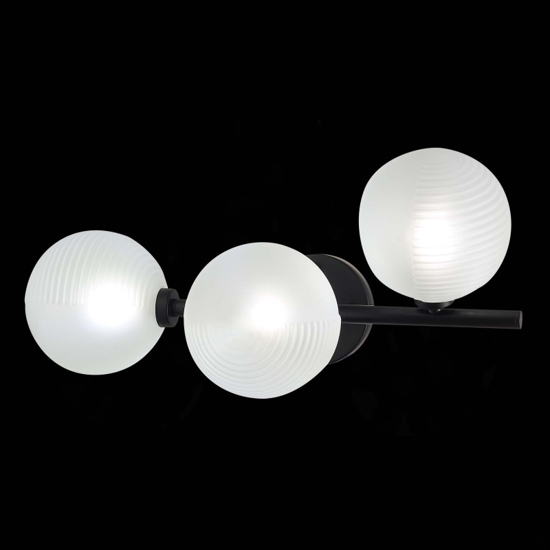 Бра 23*61 см, 3*G9 5W 4000K черный ST Luce Todo SL1184.411.03