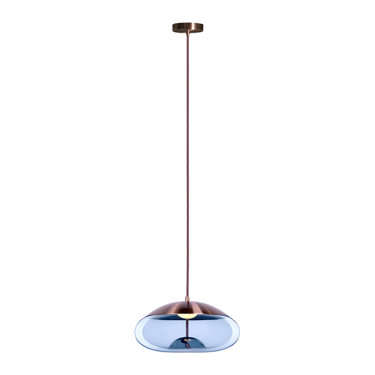Подвесной светильник 20*13 см, 1*LED*5W LOFT IT Knot 8133-D mini медный