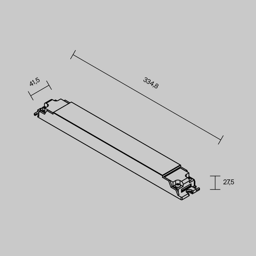 Источник напряжения 24V PSL018-200W-DALI-DT8-IP20 Maytoni Lighting control  725014