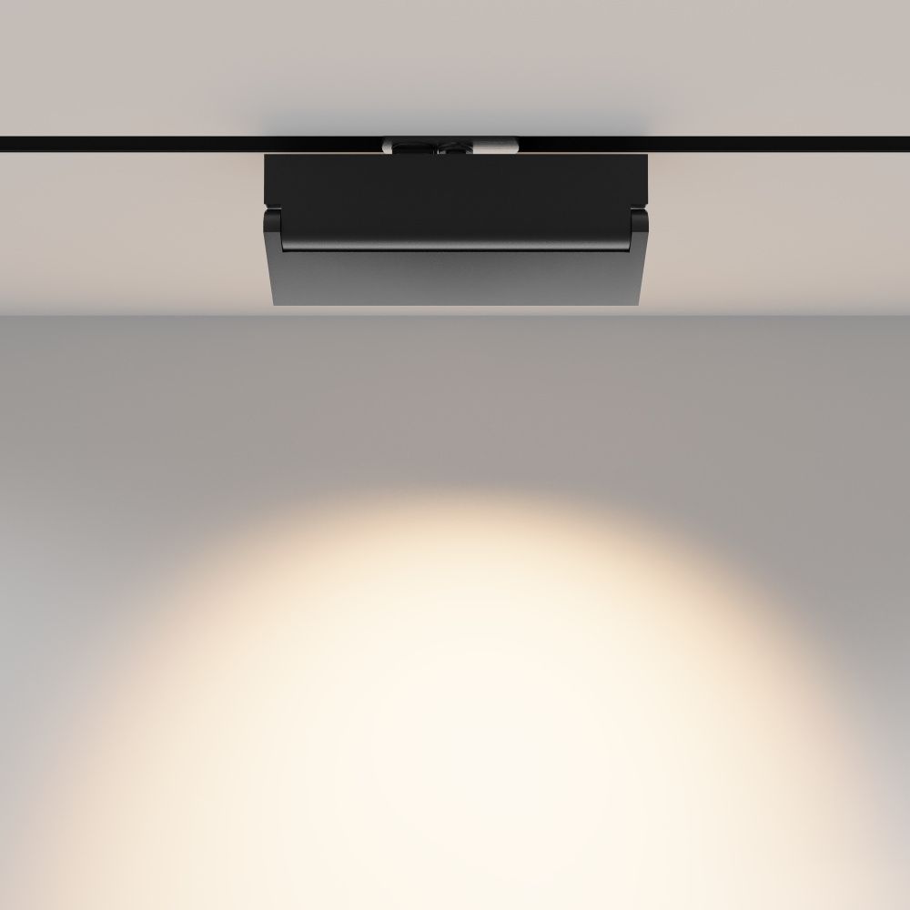 Трековый светильник  TR223-1-12WCCT-W-B 21,9*3,2*-10,7 см, *LED*12W, K, Maytoni technical UNITY TR223-1-12WCCT-W-B, Черный