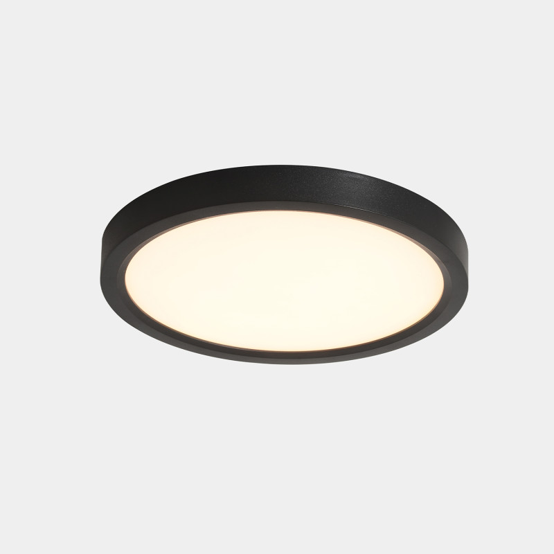 Светильник потолочный 23 см, 18W, 3000-6000K, Crystal Lux CLT 526C230 BL, черный