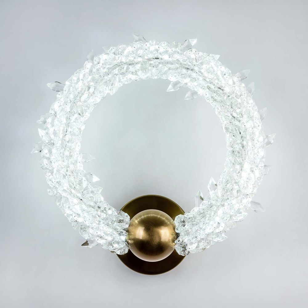 Настенный светильник 27*12*0,0000 см, LED 15W, 3000 / 6000K, Латунь MODESTYLE MS.6006.280