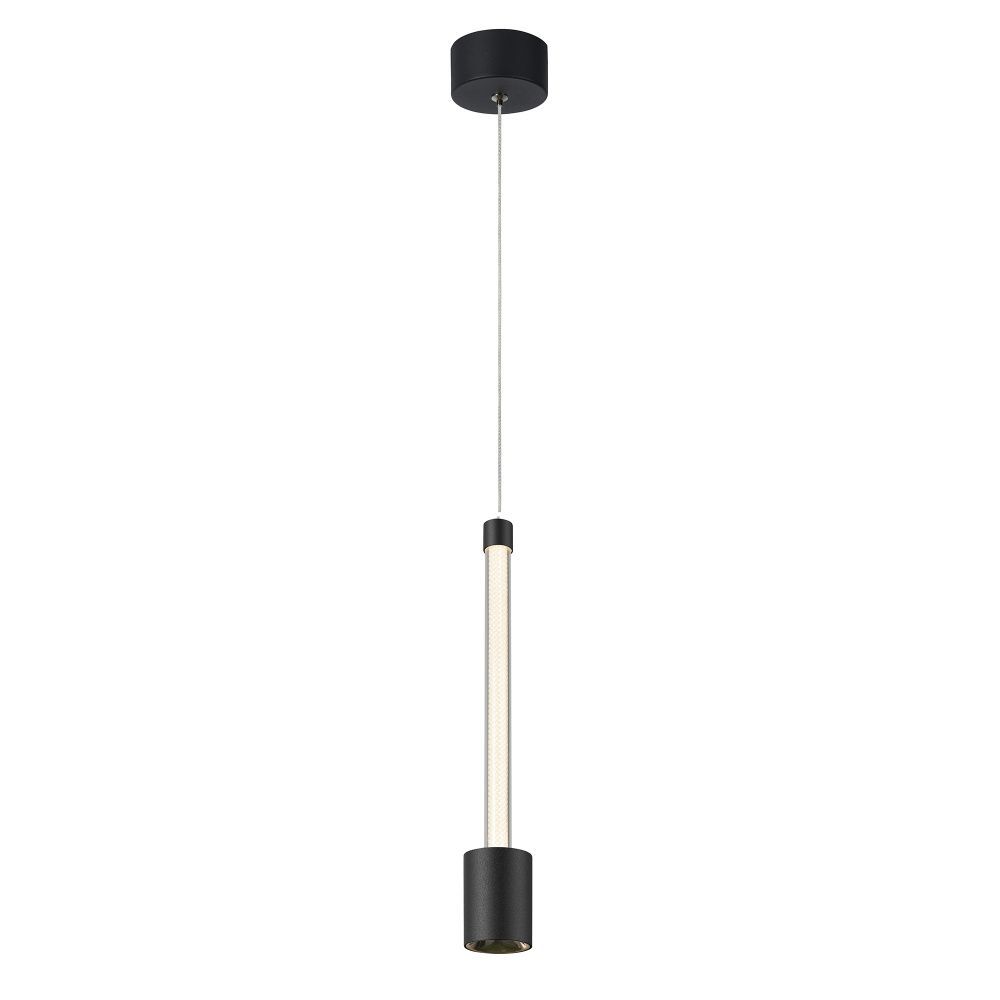 Подвесной светильник 8,5*191,1 см, *LED*7W, 3000K, Mantra Fugaz MAN8947, черный