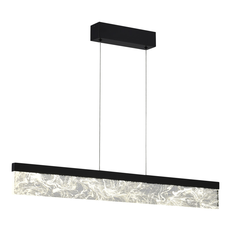Светильник подвесной SPLENDID 1*LED*36W 4000K ST LUCE SL6234.403.36 черный