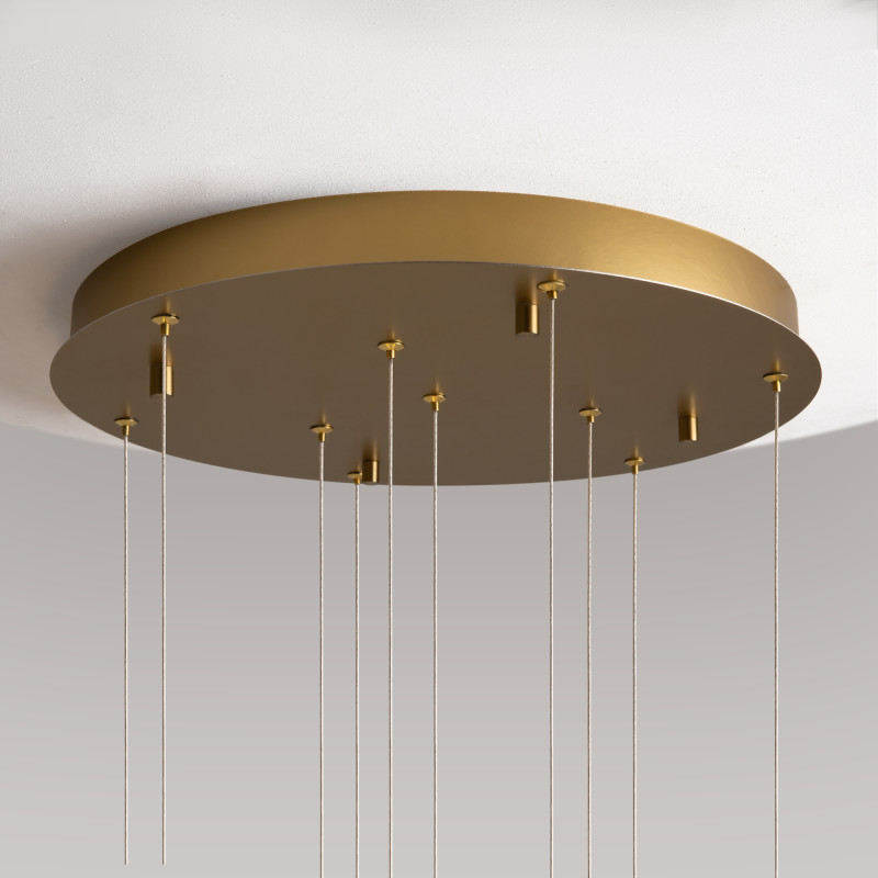 Каскадная люстра 45*45*367 см, LED, 3000К, Maytoni Pharao MOD361PL-L41BS3K латунный