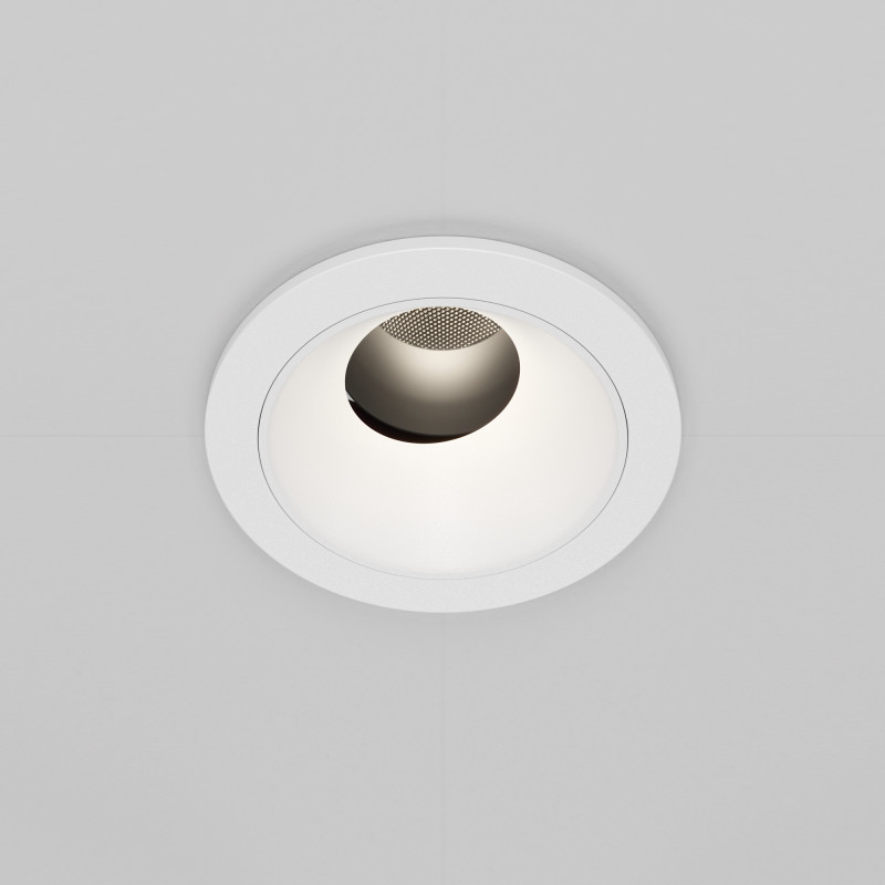 Встраиваемый светильник 6,2*7 см, LED*7W, 4000 К, Wise DL057-7W4K-W Maytoni Downlight, Белый