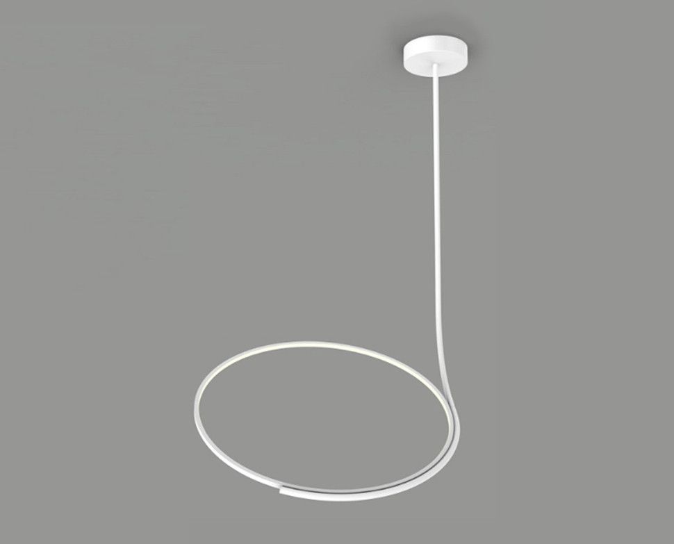 Подвесная люстра 55 см, 25W, 3000K, Italline IT013-6025 white 3000K, белый