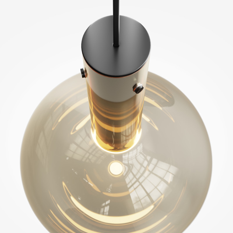 Светильник 25 см,6W, 3000K, Maytoni MOD182PL-L6CG3K, черный