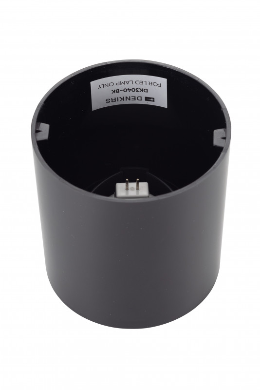 Светильник 9*9 см, MR16(G5,3) 10W, Denkirs DK3040-BK черный