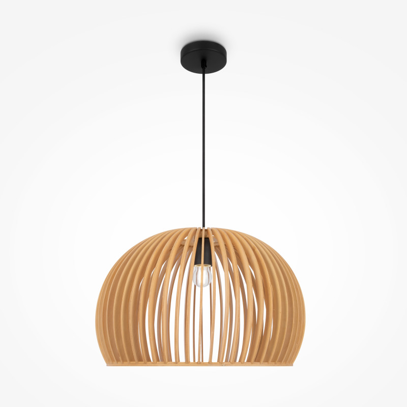 Подвесной светильник  45 см, E27 1 40W, К, Черный Maytoni Roots MOD195PL-01W1