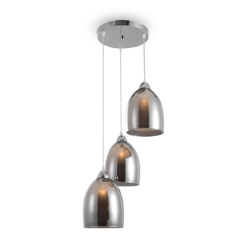 Светильник 37 см, Freya Astery FR5375PL-03CH2, хром