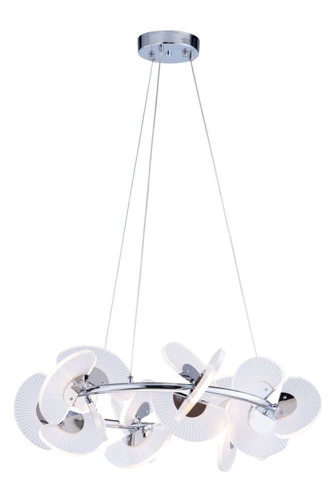 3366/700 CH Люстра RL 60W 3000-6000K*LED, Ø700, NewRgy CH (Хром)