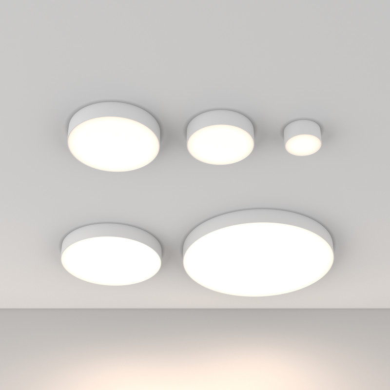 Светильник 12 см, 12W, 4000K Maytoni Ceiling & Wall C032CL-L12W4K, белый