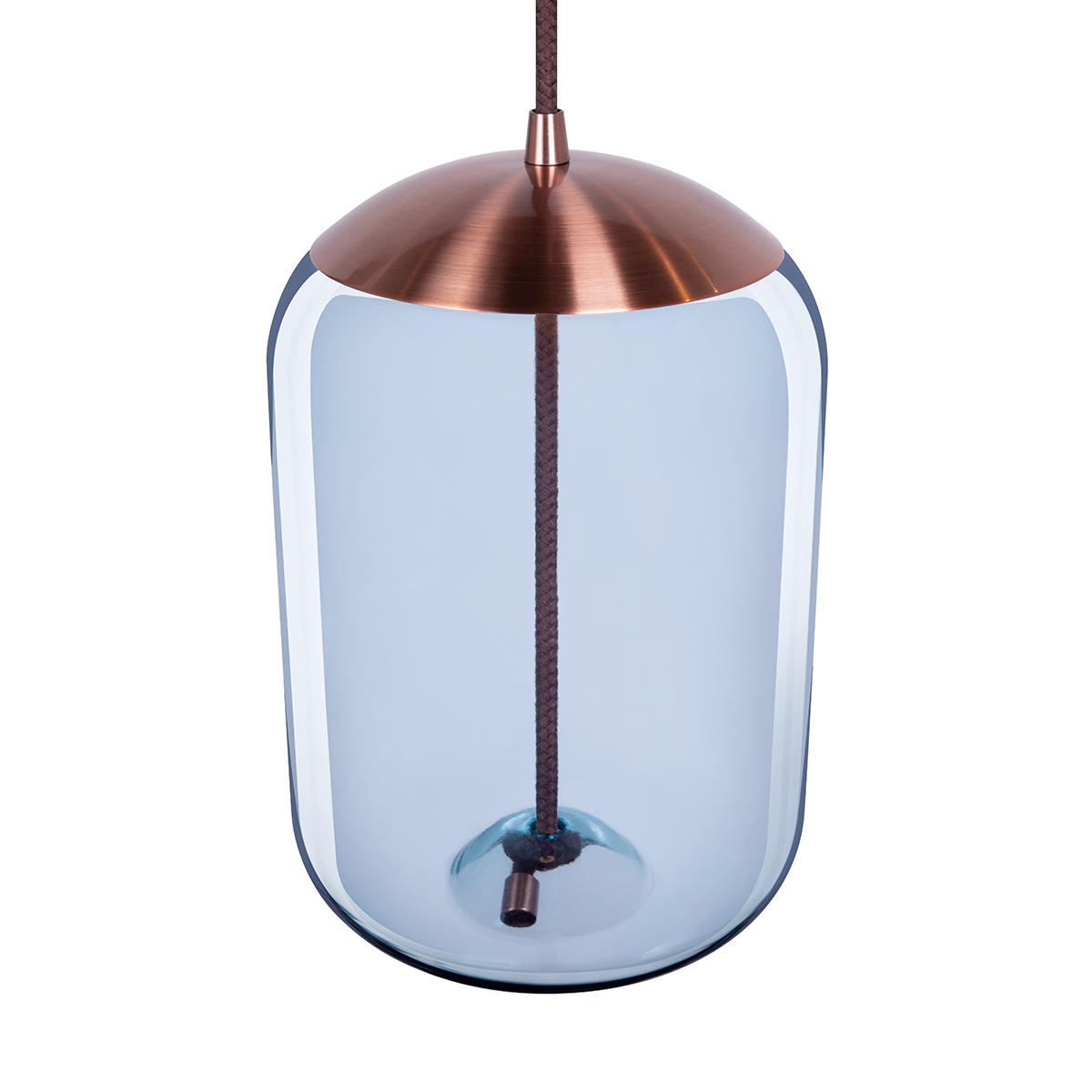Подвесной светильник 12*22 см, 1*LED*5W LOFT IT Knot 8133-C mini медный