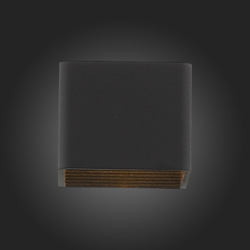 Светильник настенный 10 см, 6W, 3000K ST LUCE GRAPPA 2 SL455.041.01 Черный