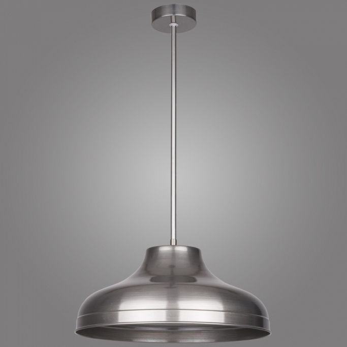 Светильник подвесной диаметр 34 см Kemar NITI N/SV хром
