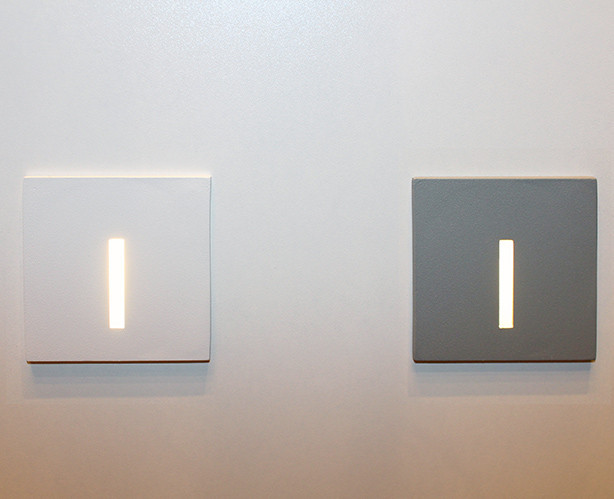 Светильник встраиваемый 8/7 см, LED 1W, 3000K, IP20, 50Lm ITALLINE DL 3020 GREY, серый