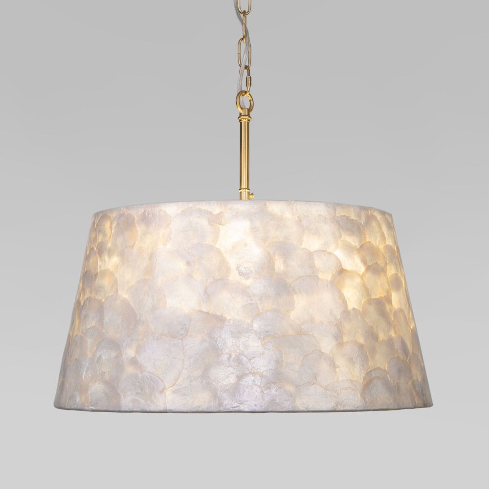 Светильник 50 см, Eurosvet 4690389218163, латунь-перламутр