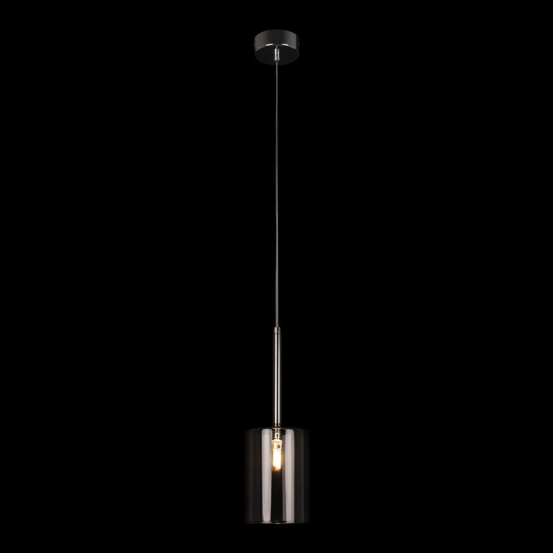 Подвесной светильник 10 см, 1*G4*5W хром Loft It Spillray 10232/C Smoke