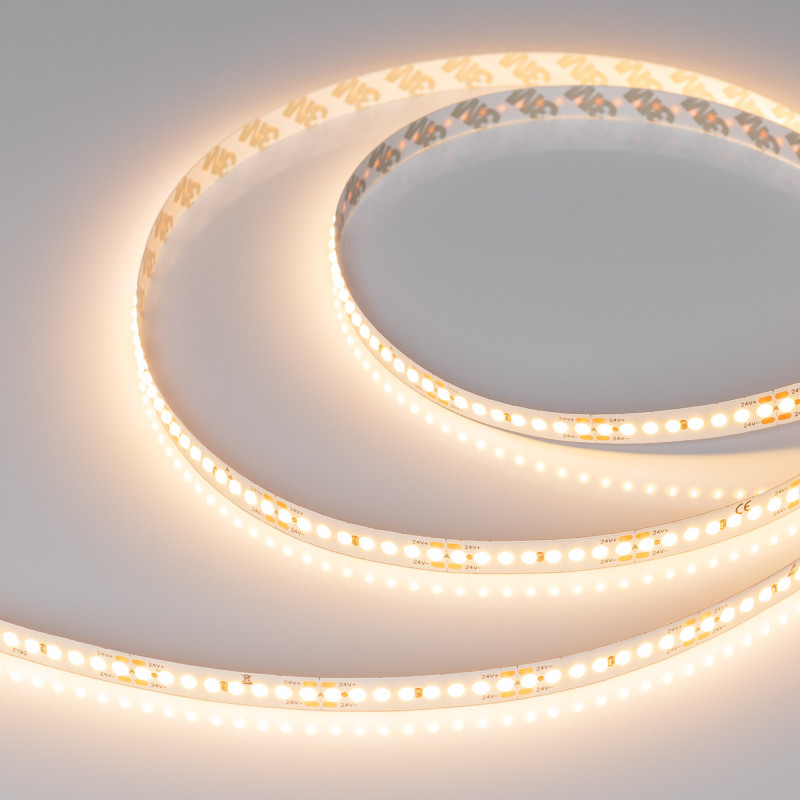 Лента DOT-X192-10mm 24V Warm3000 (16 W/m, IP20, 5m) (Arlight, Открытый) 040237. Цена указана за 5 метров. Продается кратно 5 метрам.