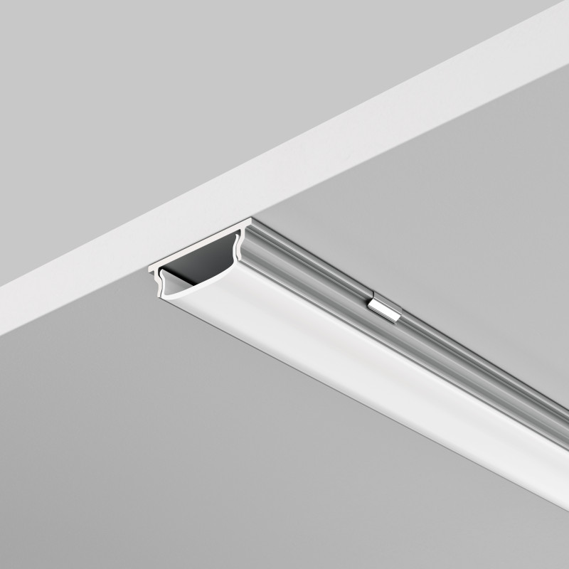 Алюминиевый профиль 2000*18*6 мм для светодиодной ленты Maytoni Led strip ALM-1806-S-2M