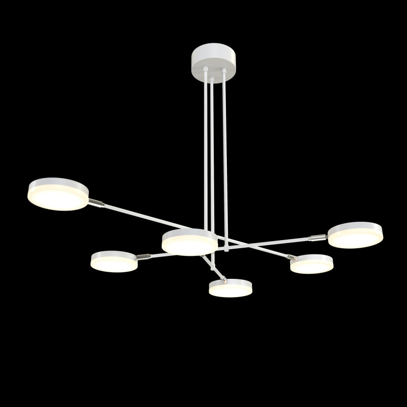 Светодиодный светильник 89 см, 36W, 3000K, Maytoni Fad MOD070PL-L36W3K, белый