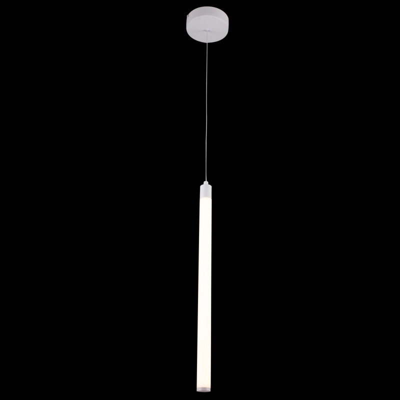 Подвесной светильник 13*65-130 см, LED 10W, 3300K, 950Lm, 3 м2 Maytoni Ray P021PL-L10W, белый