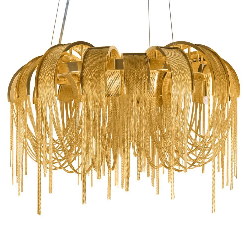 Подвесная люстра 65 см, Loft IT Volver 10404/650 GD, золото