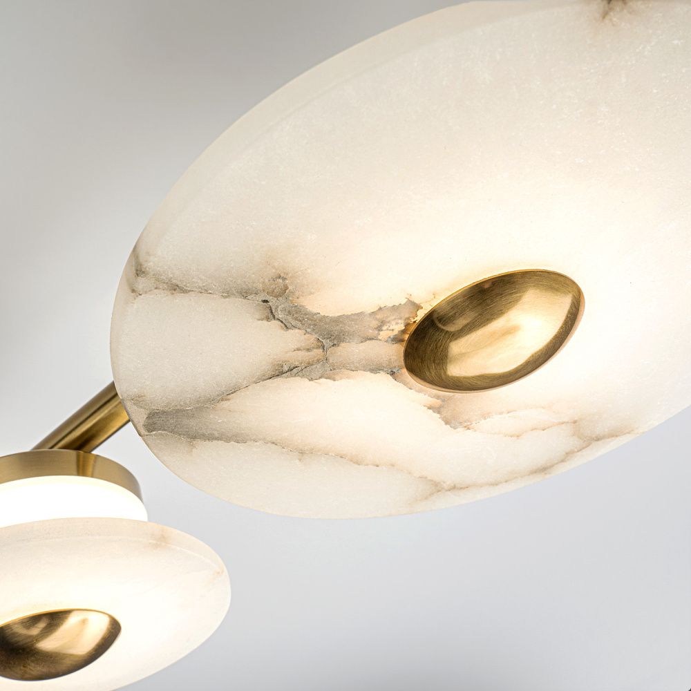 Бра 20*11,5*-65 см, *LED*8W, 4200K, Modestyle  MS.1605.650 BS, Латунь