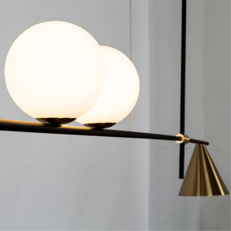 Светильник 131 см, Arte Lamp Jacob A7029PL-3BK, черный