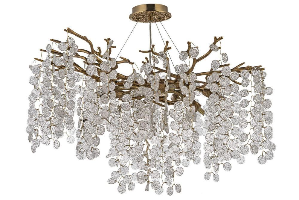 Люстра подвесная *76* см, 10*G9*40W, Dio D`arte Tavenna Antigue Tavenna H 1.5.76.102 A, Антик