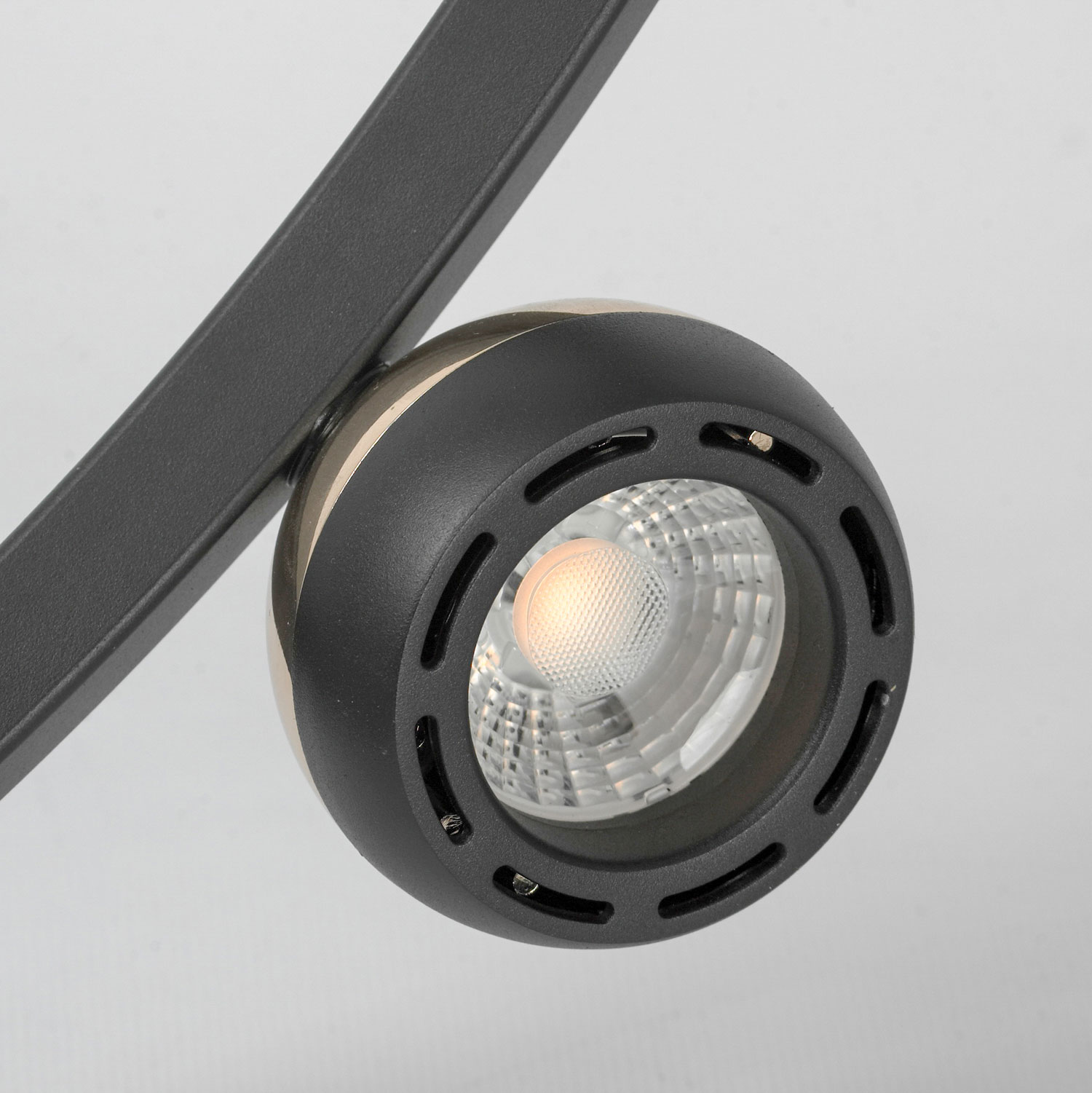 Люстра подвесная 81*50/120 см, 10*led*3W 3000K Lussole Lassen LSP-7253 черный