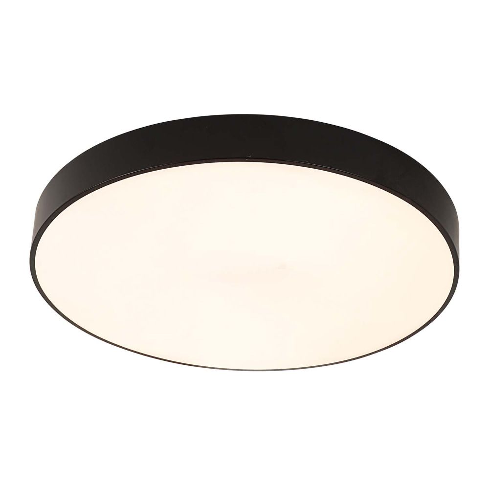 Потолочный светильник 80*8 см, 8*LED, 115W, 7000K, F-Promo Arena 4684-8C, черный