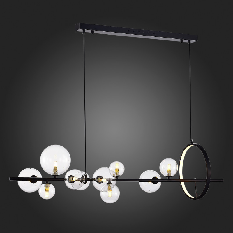 Светильник 120 см, 75W, 4000K ST LUCE NECTON SL1165.423.15 Черный