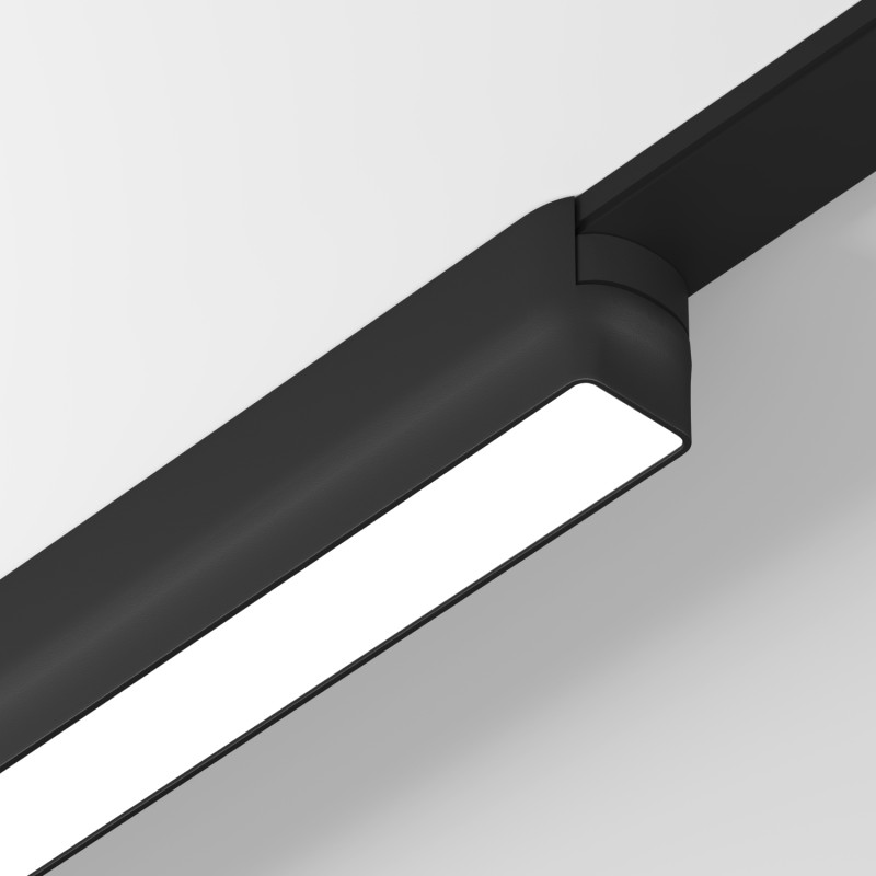 Светильник на шине 23*2,6*3,6 см, LED * 9W, 3000-6500К, Denkirs Air Linear DK5360-BK, черный