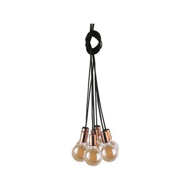 Подвесная люстра Nowodvorski Cable Black/Copper 9746, черный