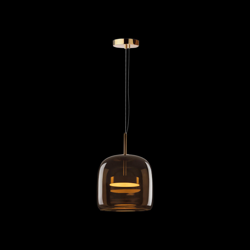 Светильник подвесной LOFT IT LED Dauphin 10040A, 12W LED, 3000K, диаметр 26 см, золото