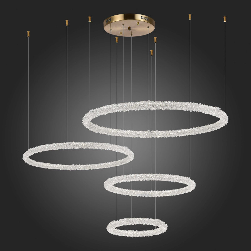 Люстра подвесная 100 см, 165W 3000 - 6500K ST LUCE AVANA SL6110.203.04 Золотистый