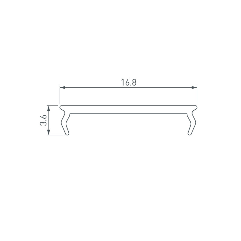 Экран Arlight 025975 200*1,7* см. Цена указана за 2 метра. Продается кратно 2 метрам.