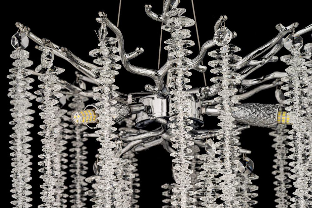 Люстра подвесная *37* см, 3*G9*40W, Dio D`arte Tavenna Nickel Tavenna H 1.5.32.100 N, никель