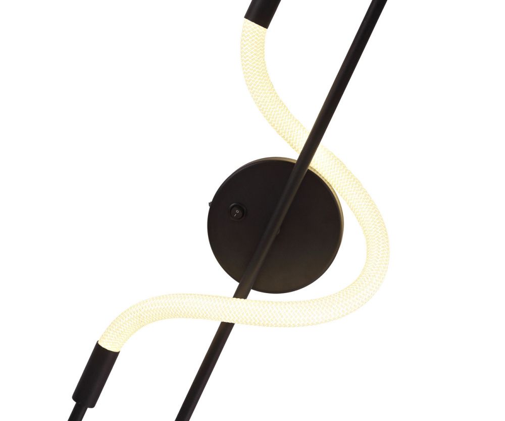 Бра 23*59 см, LED 8W, 4000K Далия черный Kink Light 08040K-L,19