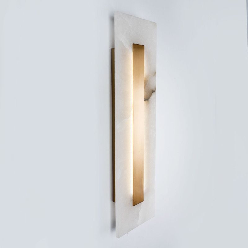 Настенный светильник 14x14xсм, LED, 7Вт, 4000K, Modelux MS.213.500 BS Латунь