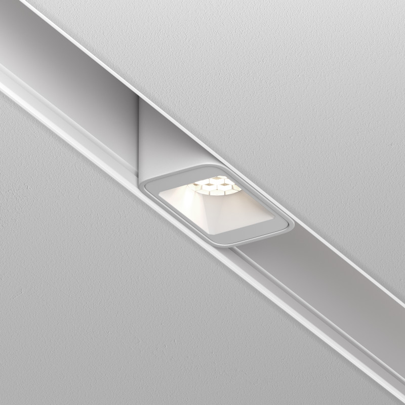 Светильник на шине 3,6*2,1*4,5 см, LED, 2W, 4000К, Maytoni Technical Points S TR100-2-2W4K-S-W белый