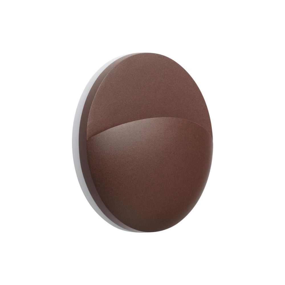 Светильник ландшафтный настенный светодиодный 15*7*15- см, *LED*10W, 3000K, Novotech Halo NOV359534, коричневый