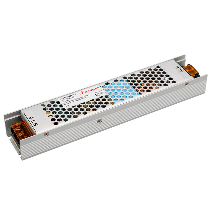 Блок питания ARS-200L-12 (12V, 16.7A, 200W) (Arlight, IP20 Сетка, 2 года) 023628