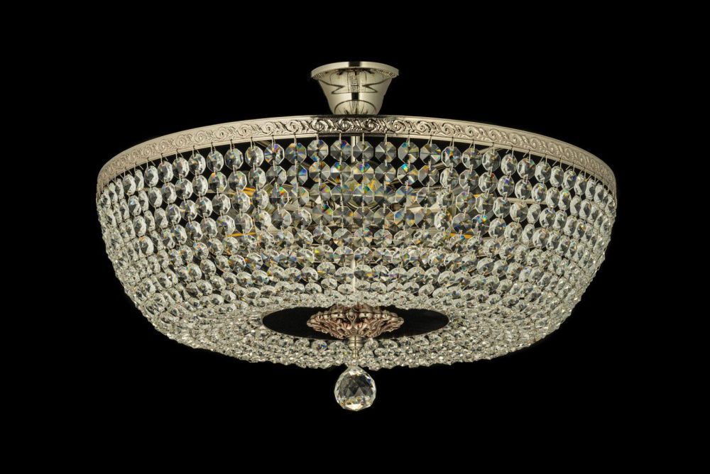 Люстра потолочная *50*29 см, 6*E27*60W, Arti Lampadari Castellana Nh Castellana E 1.3.50.501 NH, Матовый никель